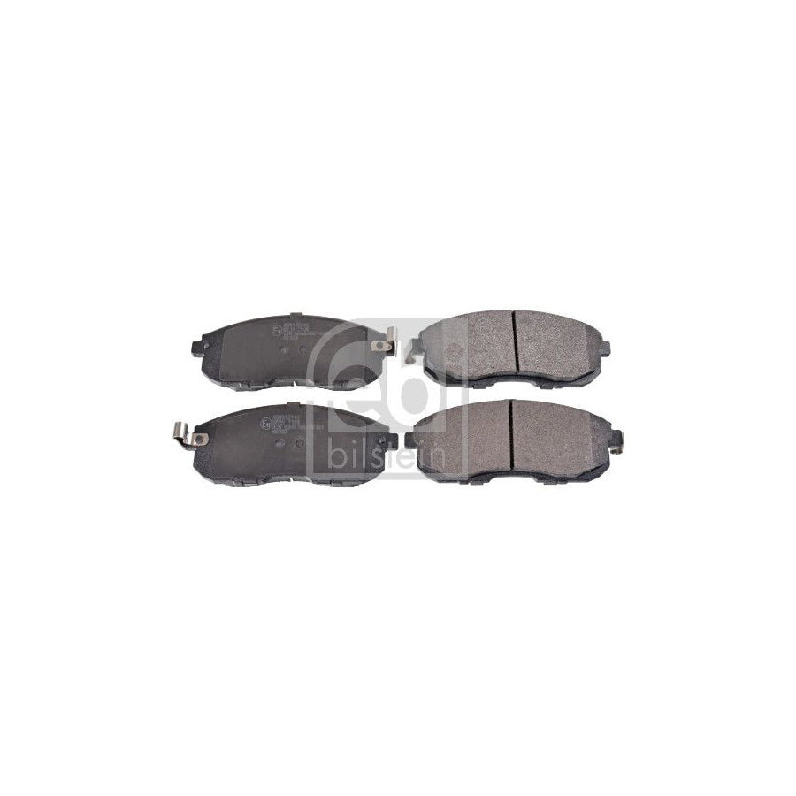 Febi Bilstein 116269 Brake Pad Set Front Axle With Acoustic Wear Warning