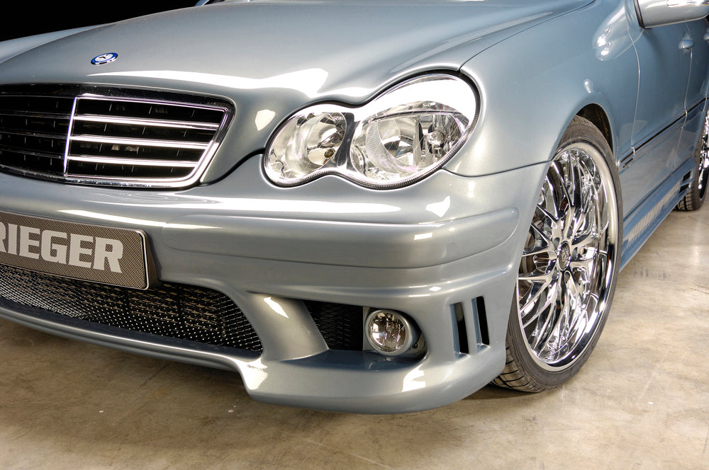 Rieger 00025201 Mercedes-Benz W203 C-Class Front Bumper