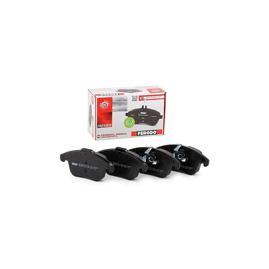 Ferodo Premier Eco Friction Fdb1897 Brake Pad Set Not Prepared For Wear Indicator With Piston Clip Without Accessories