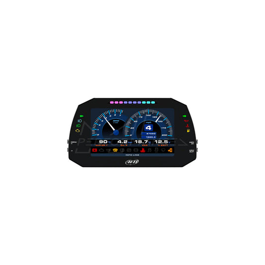AiM Universal MXG 1.2 Strada IVA Compliant 7' Dash Display Plug And Play Kit
