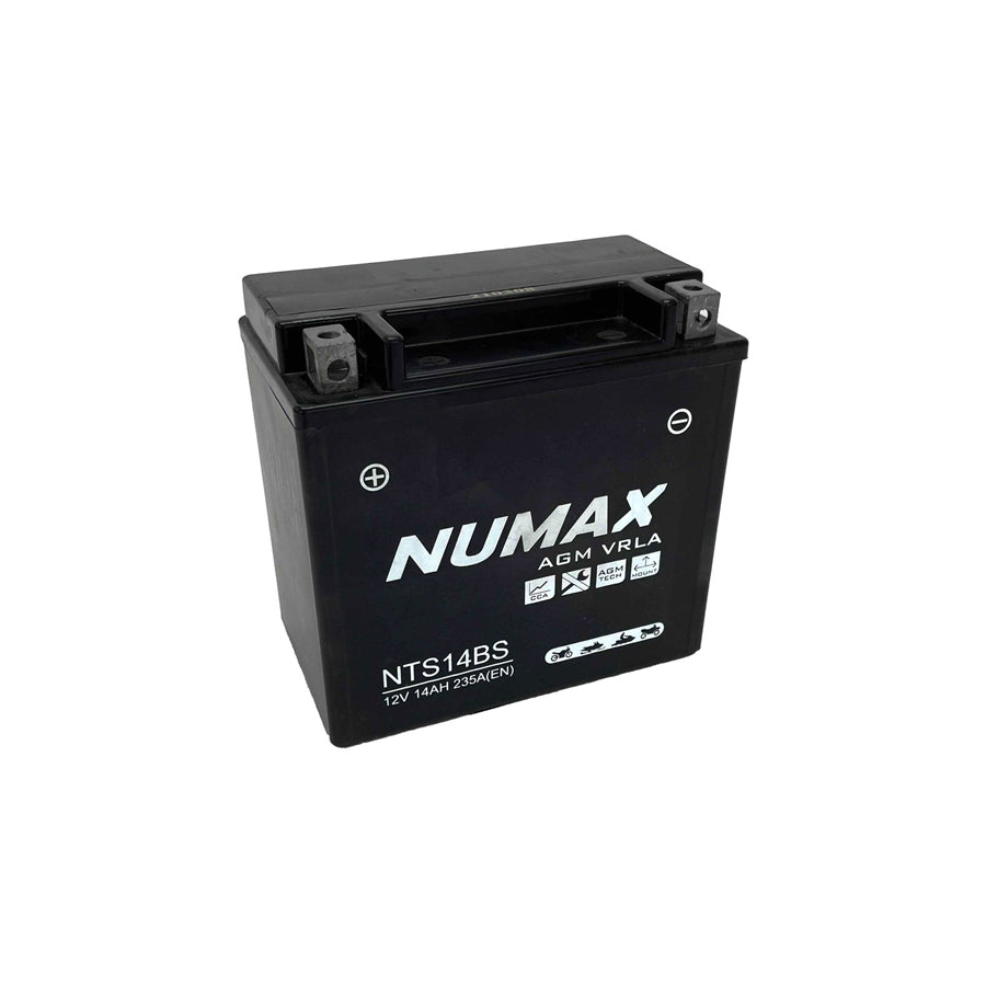 Numax NTS14BS AGM Motorbike Battery