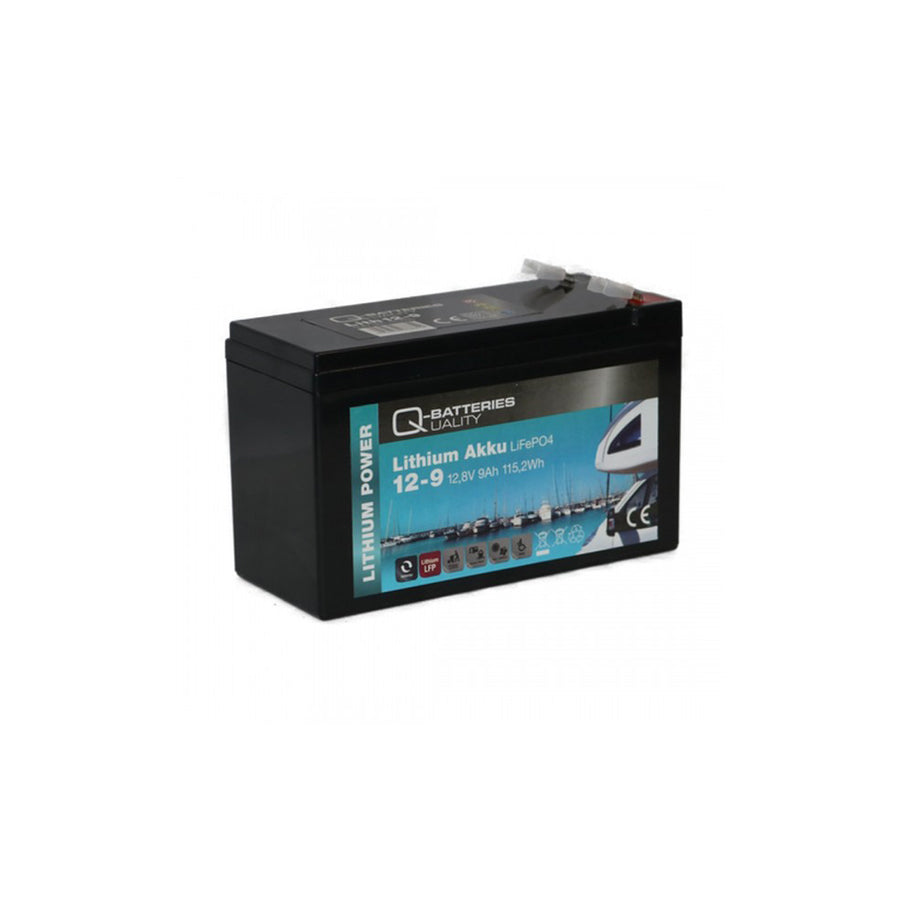 Q-Batteries Lithium Akku 129 12.8V 9Ah 115.2Wh LiFePO4