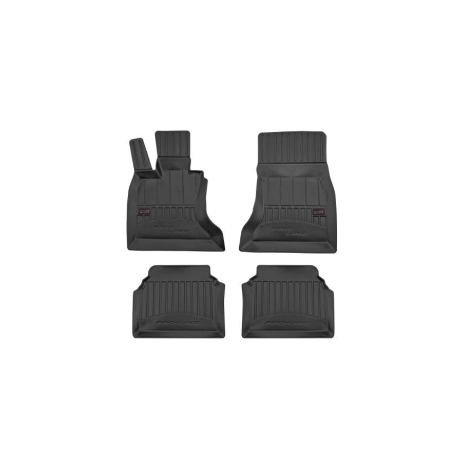 FROGUM 3D408364 Floor mat set for BMW 5 GT (F07) Elastomer, Front and Rear, Quantity: 4, Black