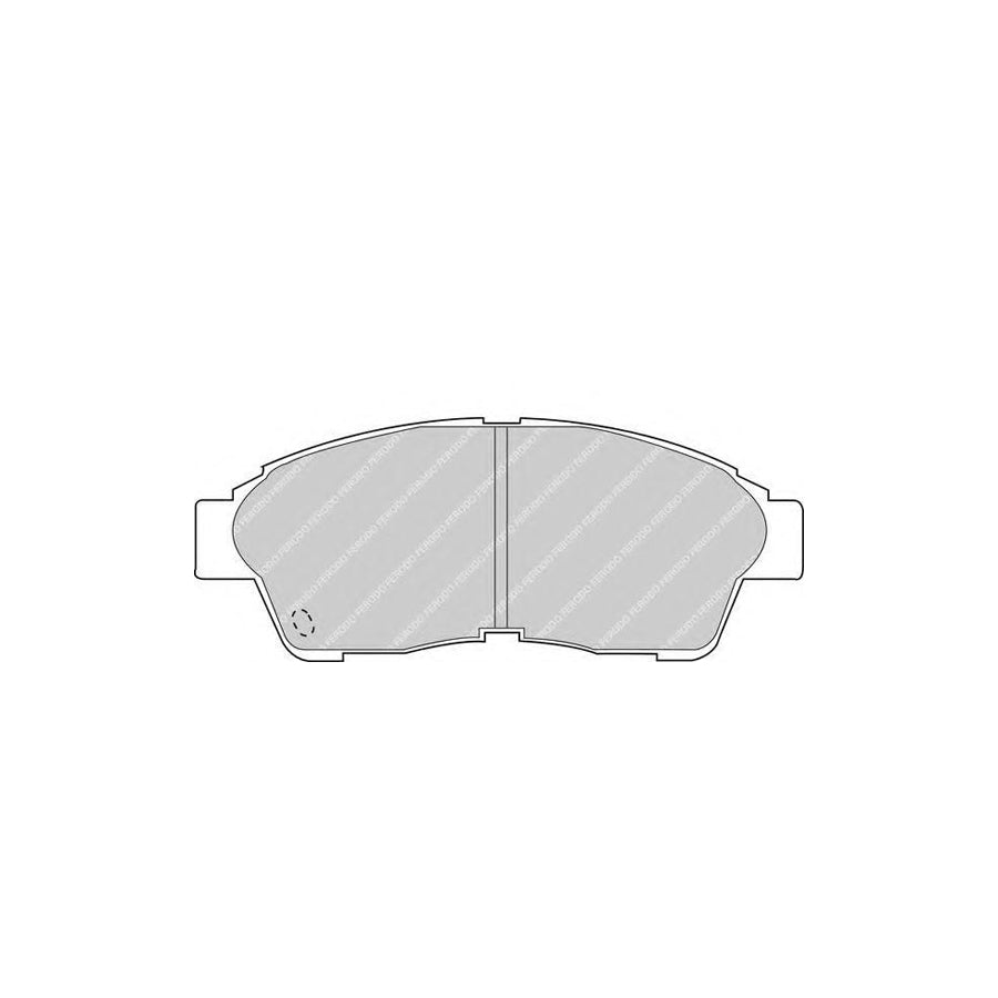Ferodo Fqt867 Brake Pad Set Front Axle Incl Wear Warning Contact