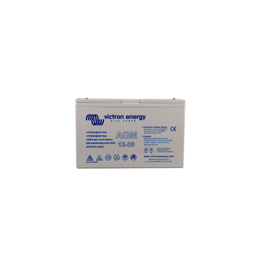 Victron Energy AGM Deep Cycle Battery 12V 38Ah - BAT412350084