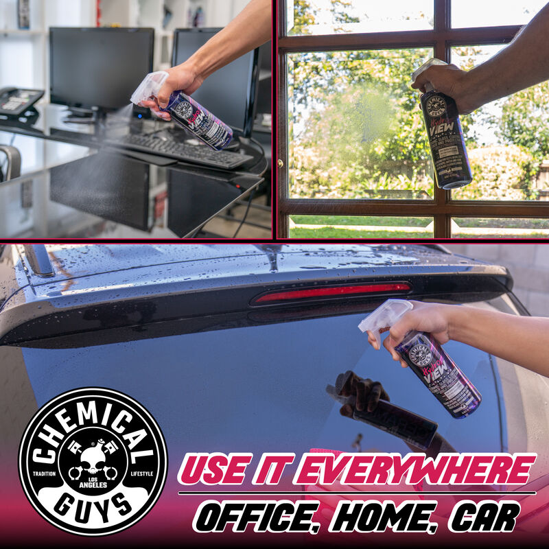 Chemical Guys HydroView Ceramic Glass Cleaner & Coating | Duco Car Parts UK Car Parts