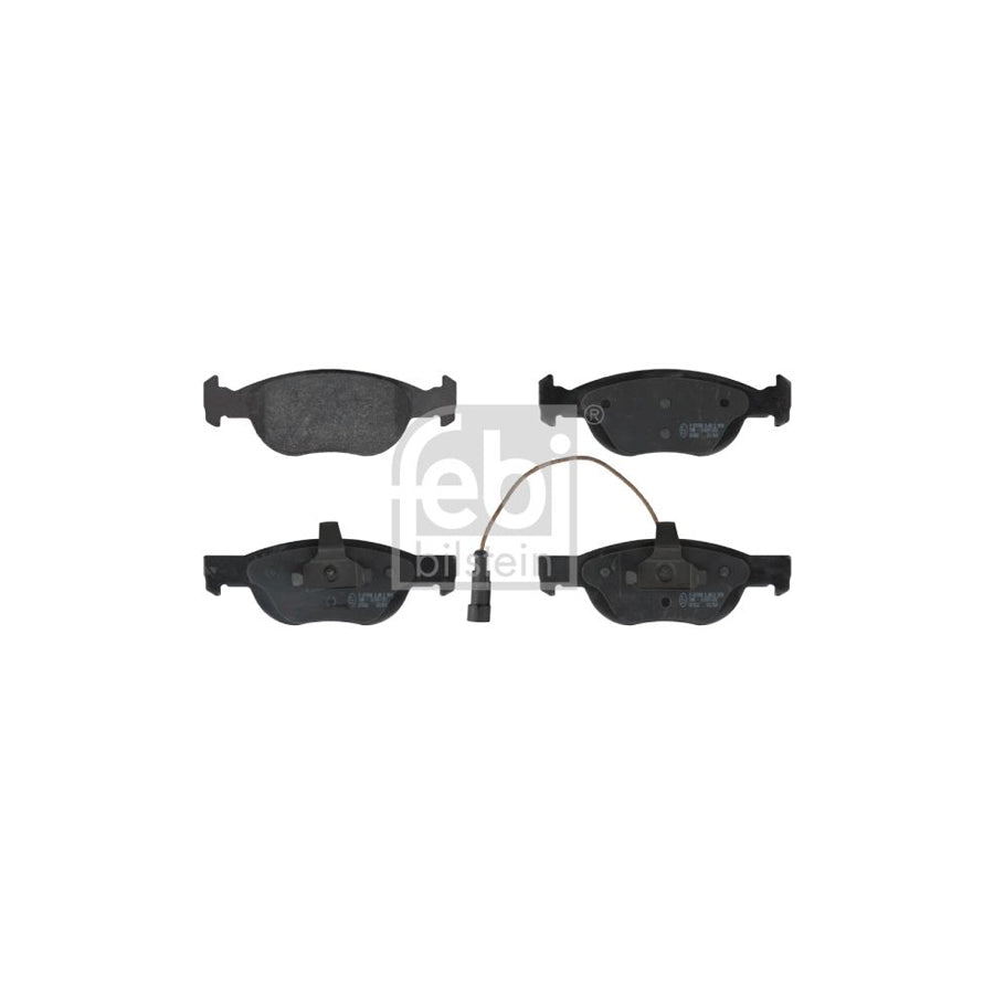 Febi Bilstein 116064 Brake Pad Set Front Axle Incl Wear Warning Contact