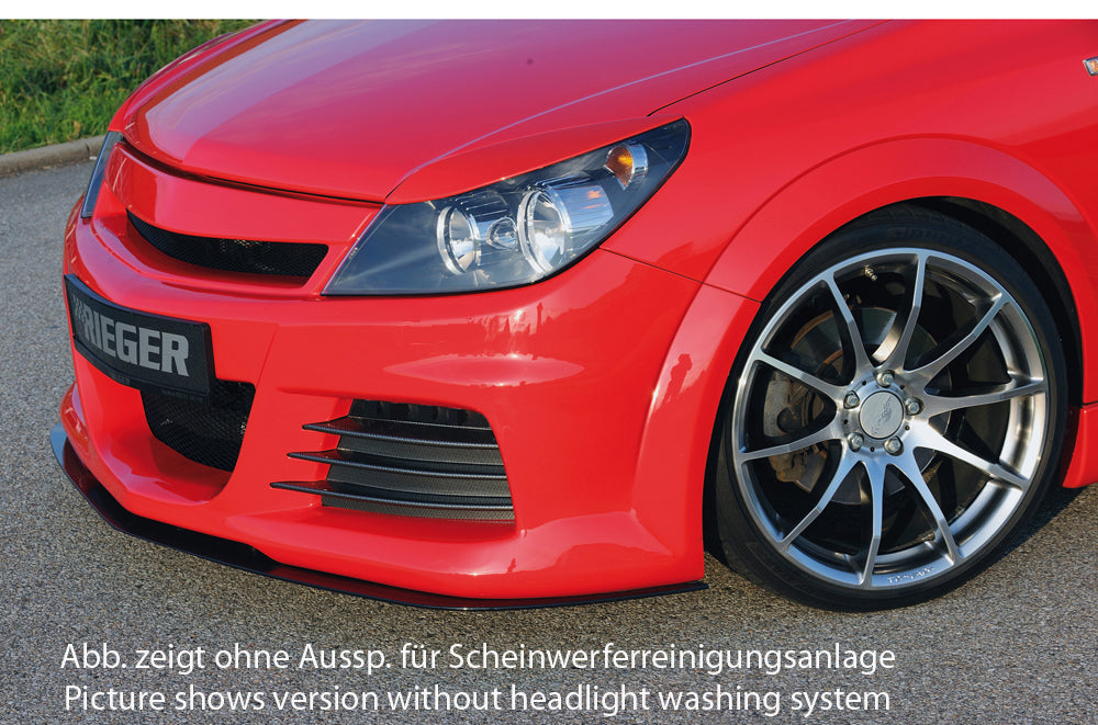 Rieger 00051261 Opel Astra H Front Bumper (Inc. GTC & Twin-Top)