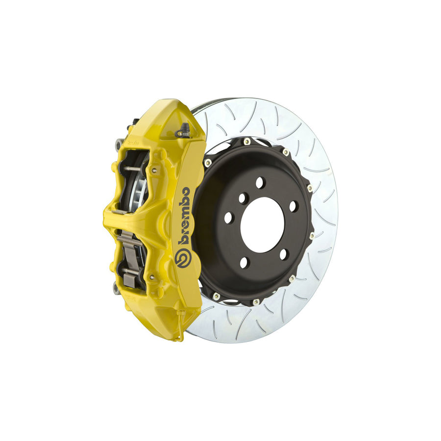 Brembo 1N3.9542A Ford Mustang Front GT 6-Pistons Slotted Type-3 2-piece Big Brake Kit 405x34mm