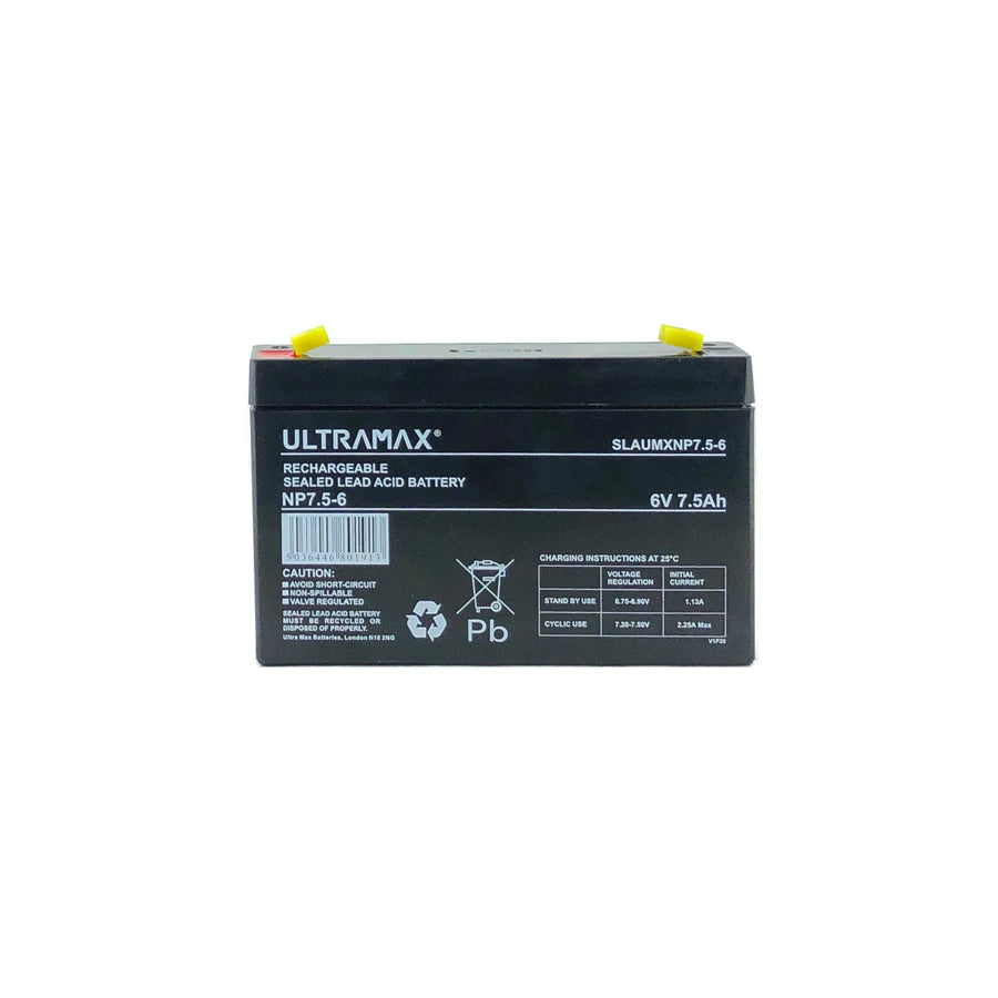 SLA Ultramax NP7.5-6 VRLA Battery