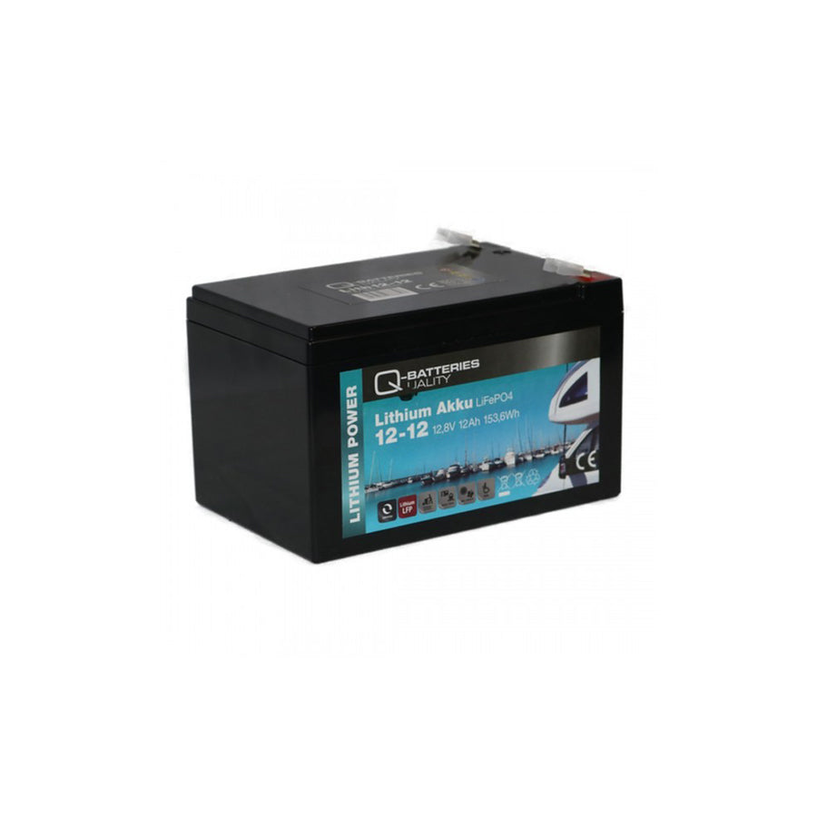 Q-Batteries Lithium Akku 1212 12.8V 12Ah 153.6Wh LiFePO4