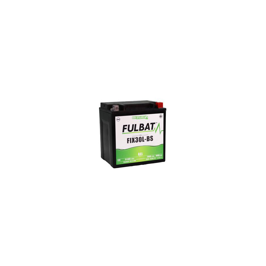Fulbat FIX30L-BS GEL Motorcycle Battery
