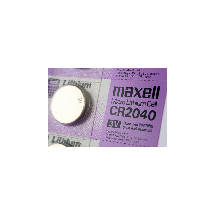 Maxell CR2040 Lithium B5 (Card of 5) | Duco Car Parts UK Car Parts