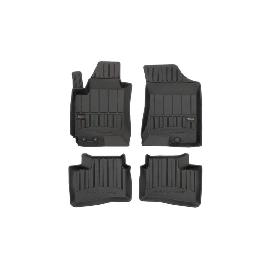FROGUM Tailored 3D408296 Floor mat set for HYUNDAI i30 I Hatchback (FD) Elastomer, Front and Rear, Quantity: 4, Black, (LHD)