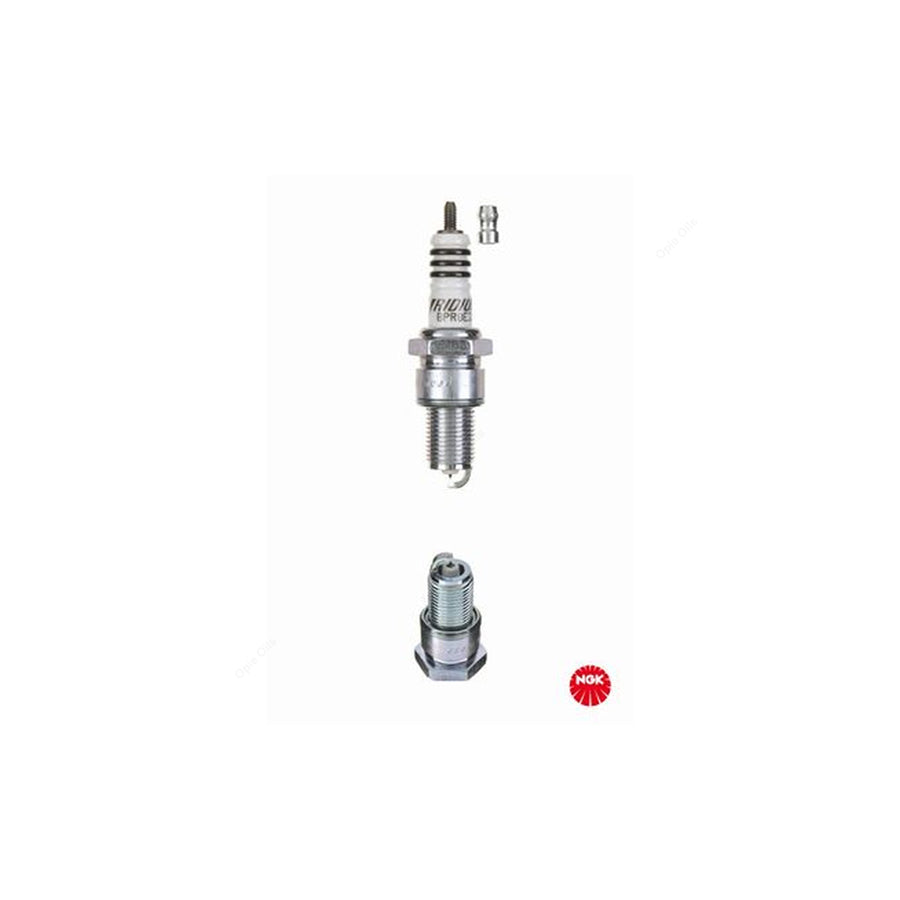 NGK BPR8EIX (6684) - Iridium IX Spark Plug / Sparkplug - Taper Cut Ground Electrode