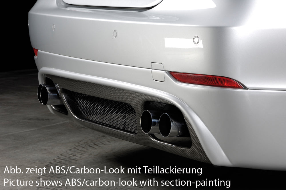 Rieger 00099547 BMW 5 Series E60 Rear Diffuser