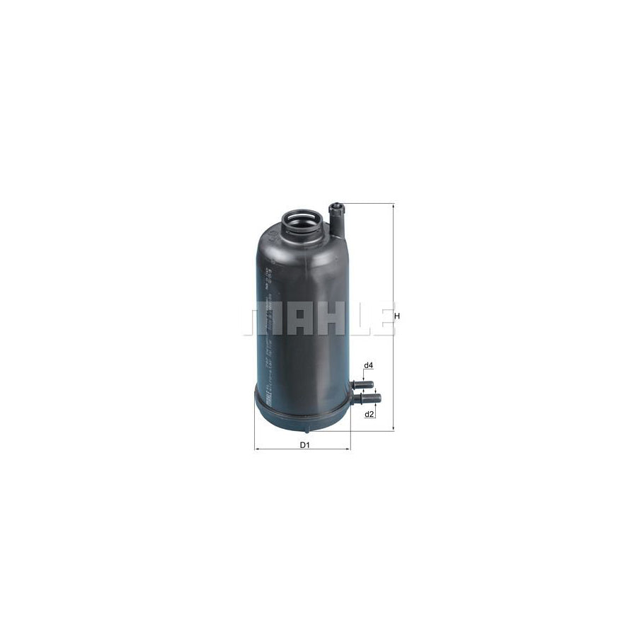 MAHLE ORIGINAL KL 707D Fuel filter In-Line Filter