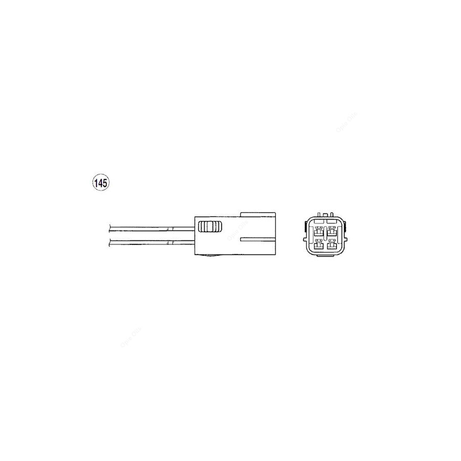 NTK Lambda Sensor - Oxygen / O2 Sensor OZA495-F54 (NGK 90899)