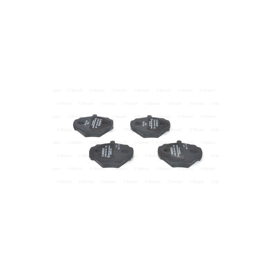 Bosch 0986424563 Brake Pad Set With Anti Squeak Plate BP310