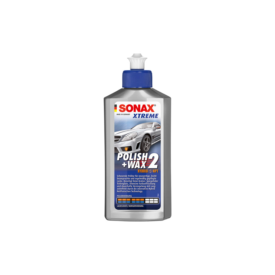 Sonax XTREME Polish+Wax 2 Hybrid NPT 250ml | ML Performance Car Care