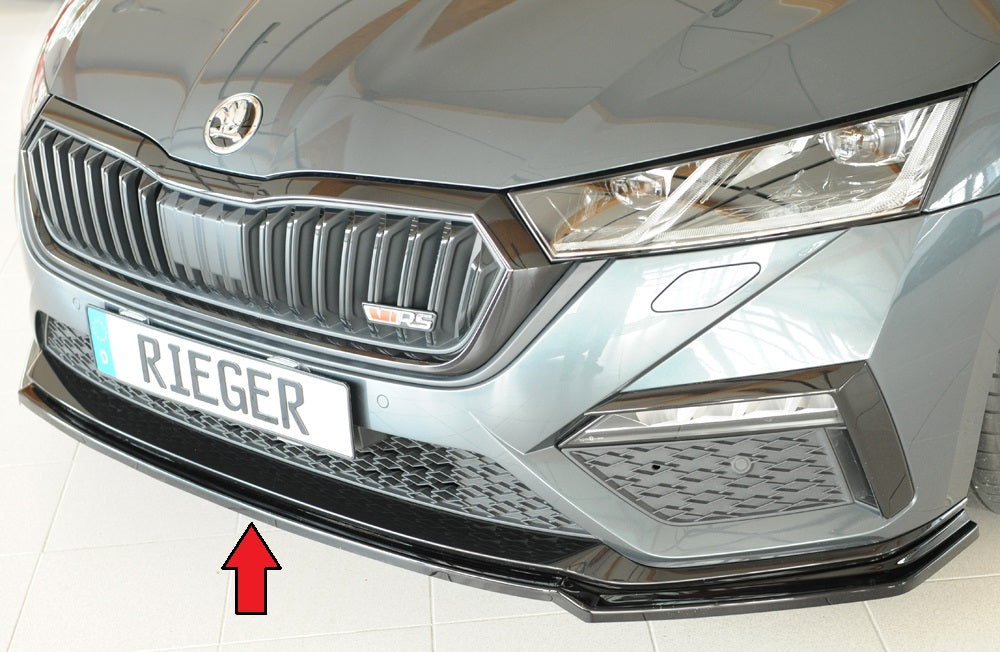 Rieger 00088250 Skoda NX Octavia RS Front Splitter