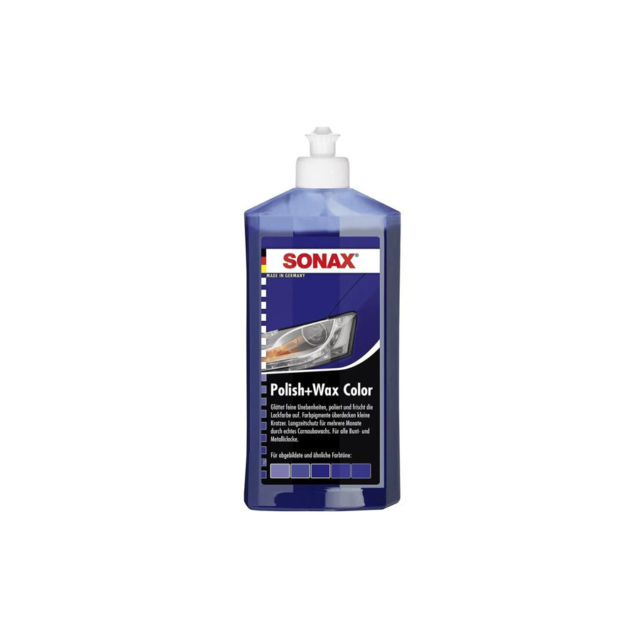 Sonax Polish + Wax COLOR Blue 500ml | ML Performance Car Care