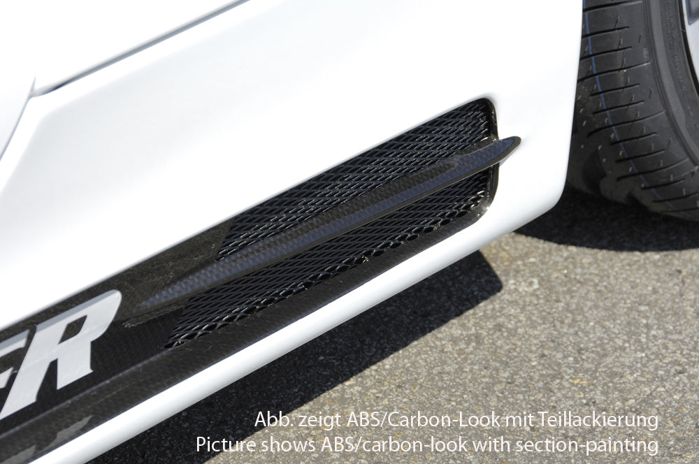 Rieger 00099529 BMW 1 Series E87 Right Side Skirt - Carbon-Look