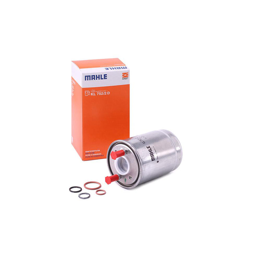 MAHLE ORIGINAL KL 752/2D Fuel filter In-Line Filter