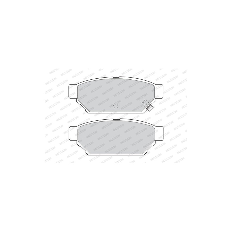 Ferodo Sl Fsl877 Brake Pad Set Not Prepared For Wear Indicator