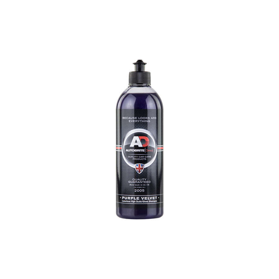 Autobrite Purple Velvet Luxurious High Gloss/Suds Shampoo 500Ml