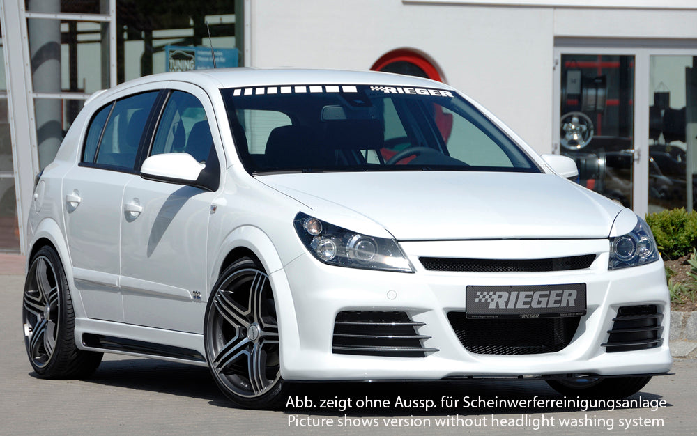 Rieger 00051262 Opel Astra H Front Bumper (Inc. GTC & Twin-Top)