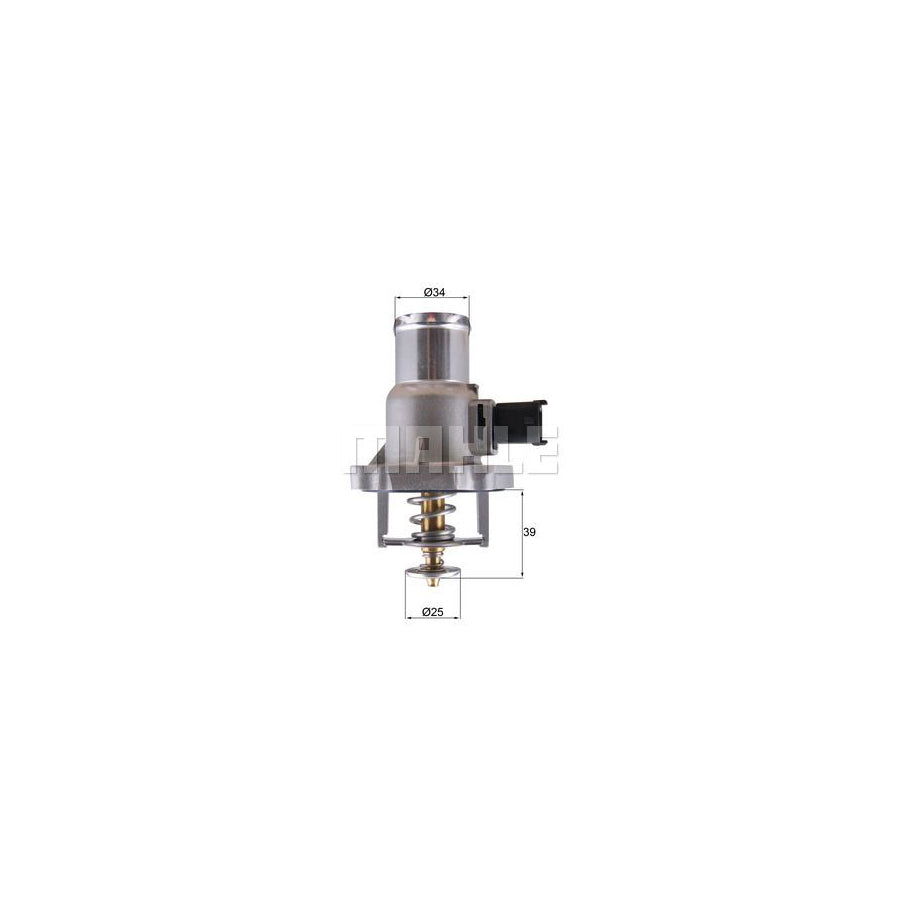 MAHLE ORIGINAL TM 55 105 Engine thermostat Opening Temperature: 105°C, with seal