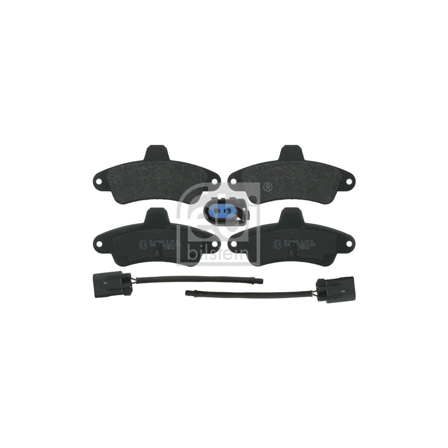 Febi Bilstein 16159 Brake Pad Set For Ford Mondeo Rear Axle Incl Wear Warning Contact