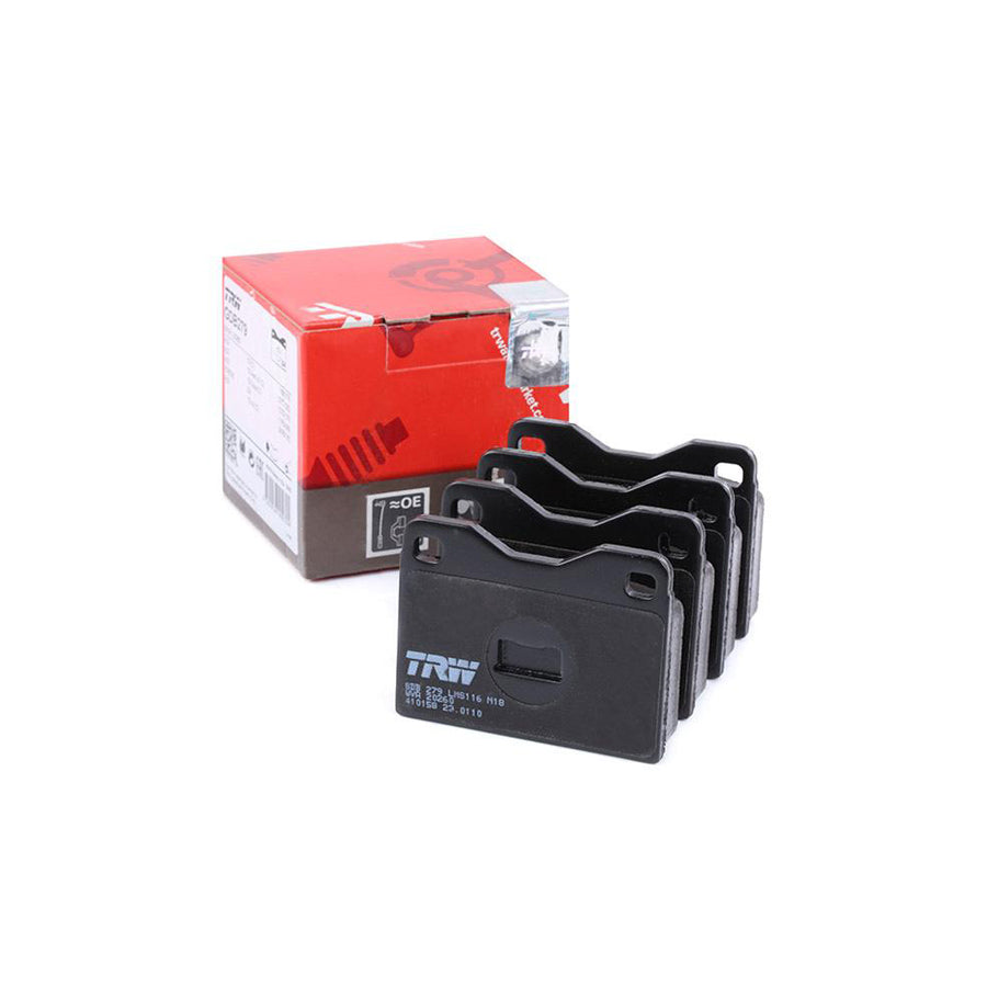 TRW Gdb279 Brake Pad Set Not Prepared For Wear Indicator