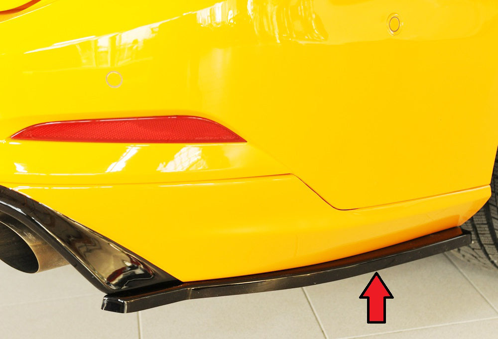 Rieger 00088245 Ford DEH Focus 4 Right Rear Side Splitter (Inc. Focus 4 ST)