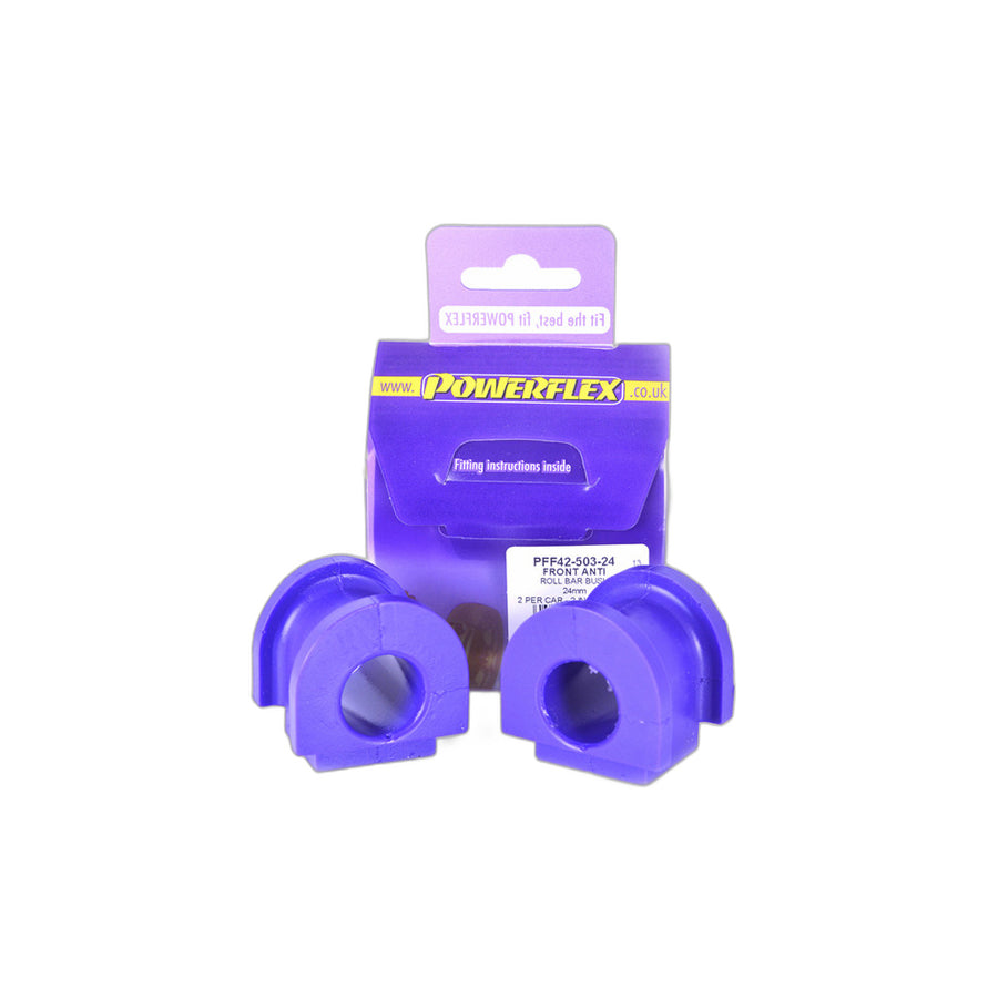 Powerflex PFF42-503-24 Rover MG Front Anti Roll Bar Bush 24mm (Inc. 45 & ZS) | Duco Car Parts UK Car Parts