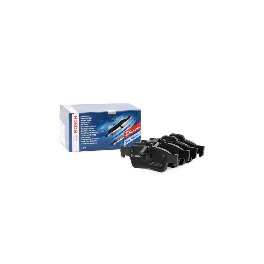 Bosch 0986424699 Brake Pad Set With Anti Squeak Plate With Piston Clip BP412