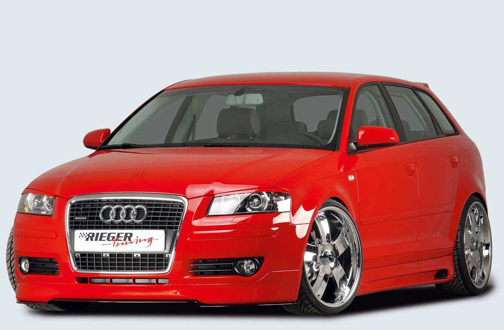 Rieger 00056739 Audi 8P A3 Front Splitter