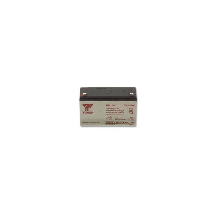 Yuasa NP10-6 Industrial Valve Regulated Lead Acid Battery (10V 6Ah) | Duco Car Parts UK Car Parts