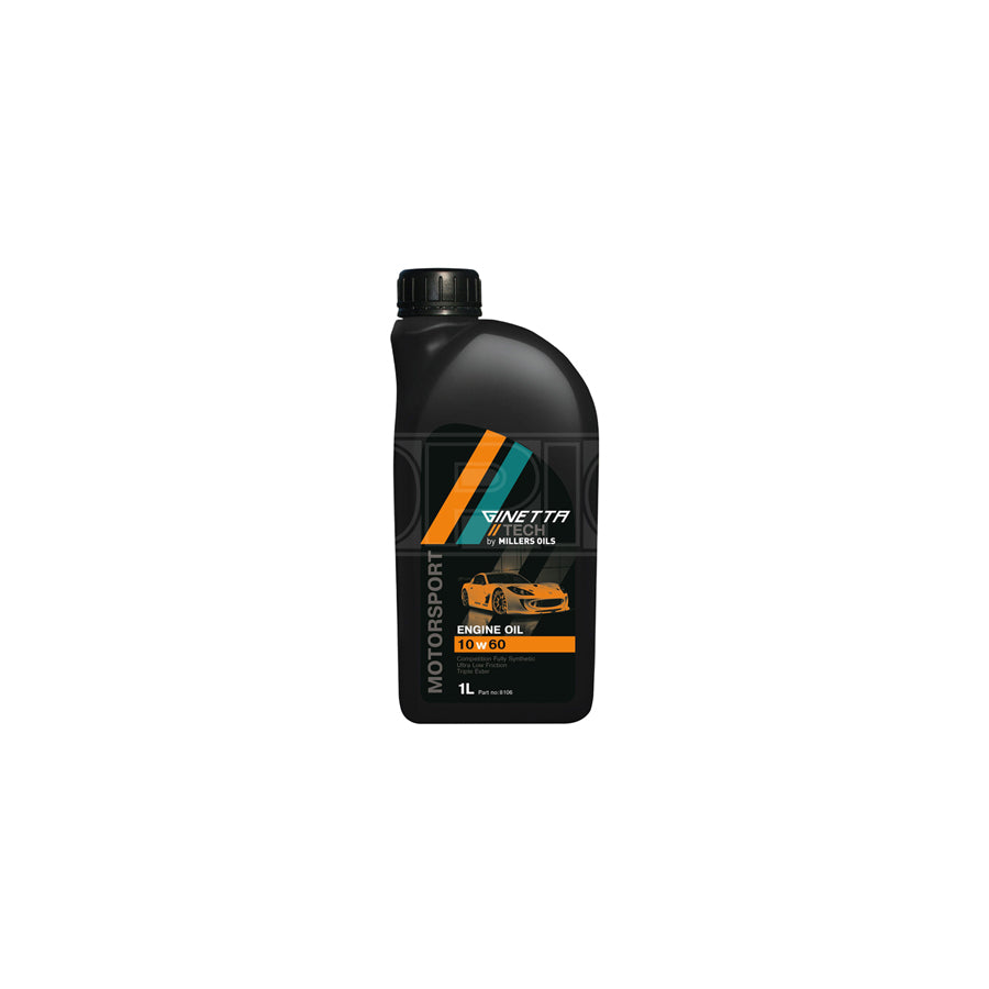 Millers Oils Ginetta Tech 10W-60 Fully Synthetic Engine Oil 1l