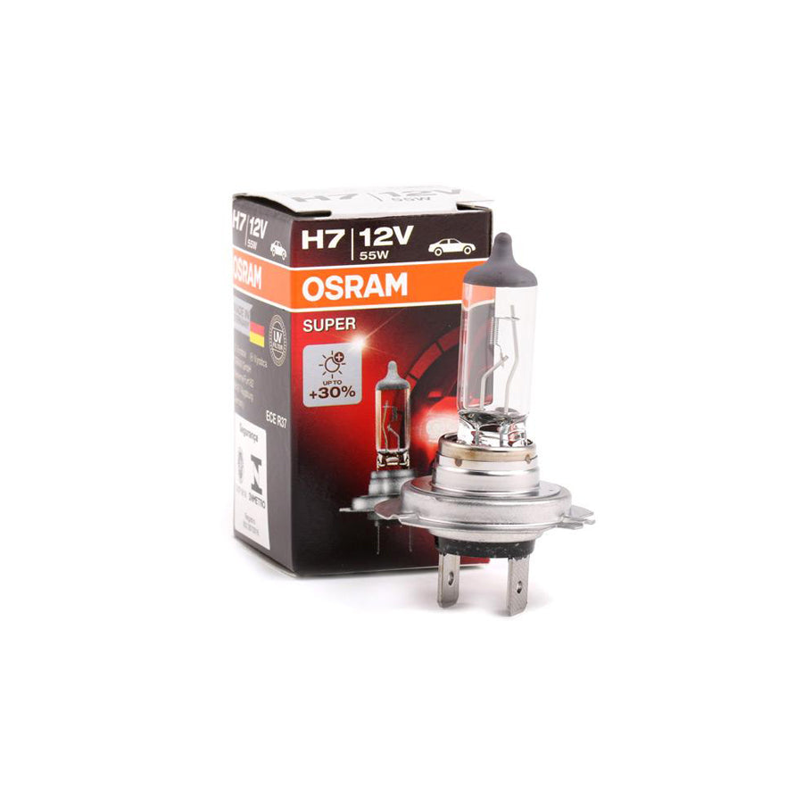 OSRAM 64210SUP Bulb, spotlight H7 12V 55W PX26d 3200K Halogen SUPER