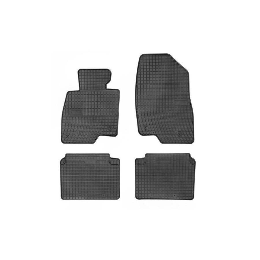 FROGUM Tailored 542797 Floor mat set for MAZDA 6 Estate (GJ, GL) Elastomer, Front and Rear, Quantity: 4, Black, (LHD)