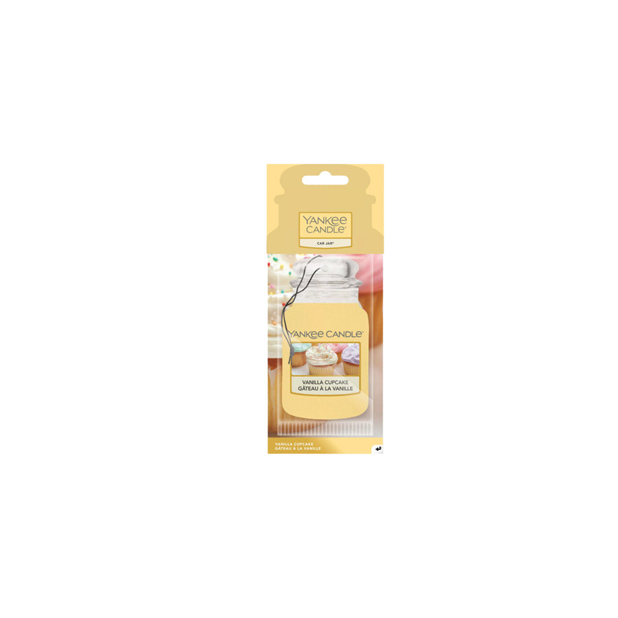 Yankee Candle Car Jar Air Freshener - Vanilla Cupcake