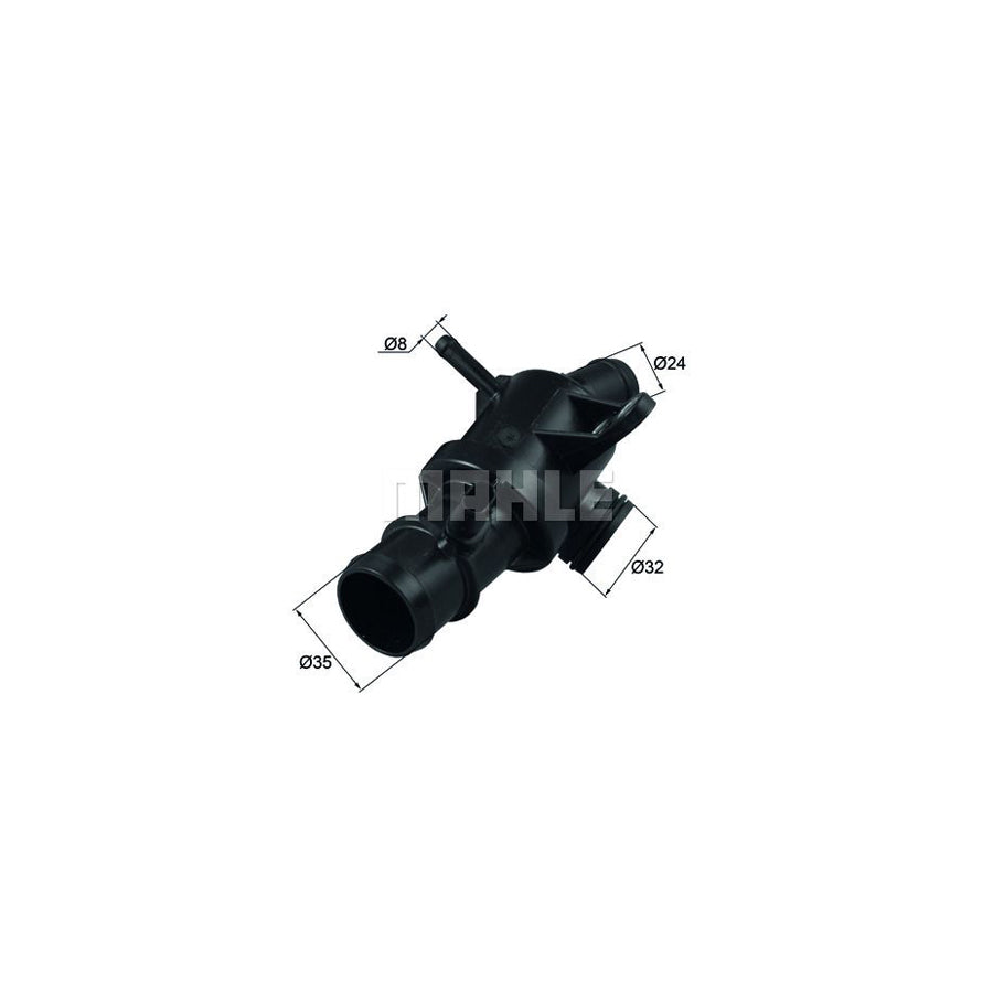 MAHLE ORIGINAL TM 40 92 Engine thermostat Opening Temperature: 92°C, with seal