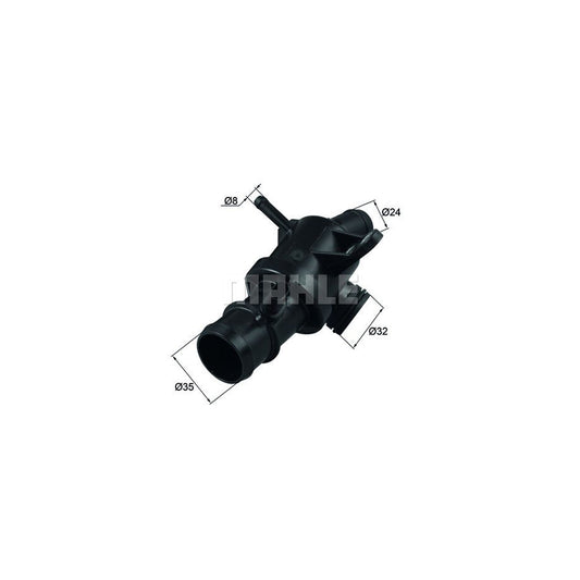 MAHLE ORIGINAL TM 40 92 Engine thermostat Opening Temperature: 92°C, with seal