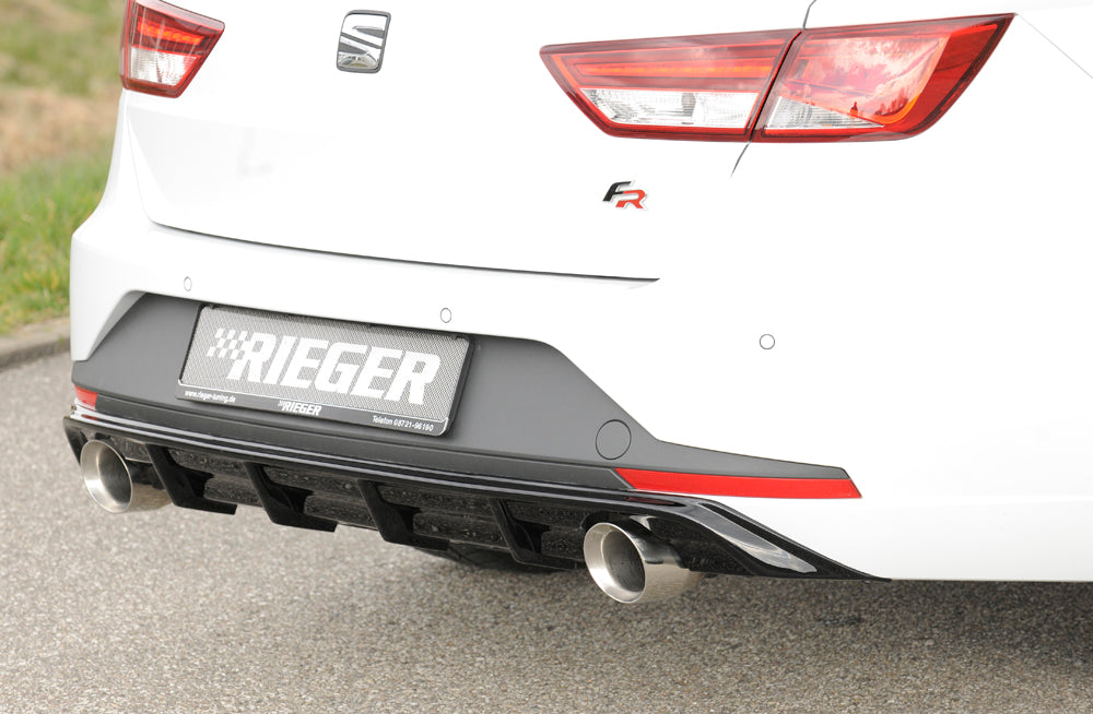 Rieger 00088104 SEAT 5F Leon FR Rear Diffuser
