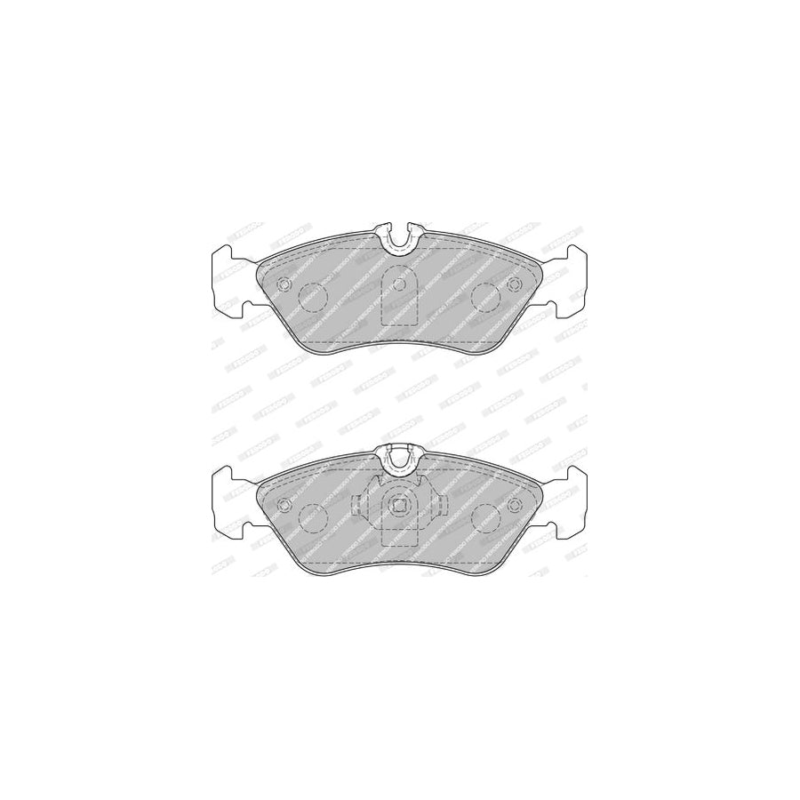 Ferodo Premier Eco Friction Fvr1876 Brake Pad Set Prepared For Wear Indicator With Piston Clip Without Accessories