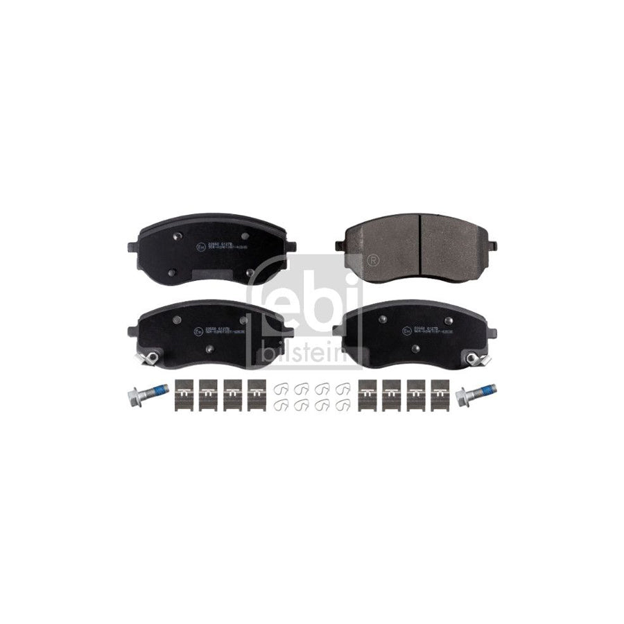Febi Bilstein 116229 Brake Pad Set Suitable For Mercedes Benz X Class Front Axle With Acoustic Wear Warning With Attachment Material