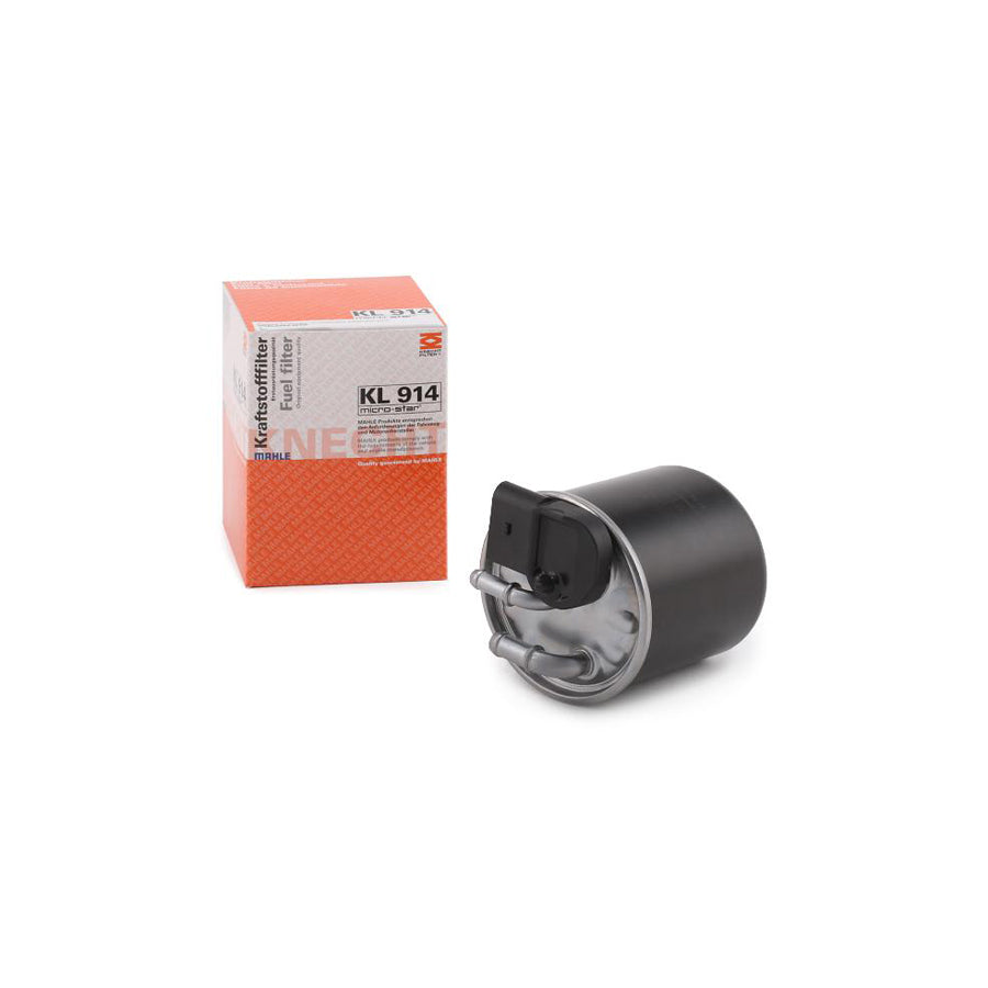 MAHLE ORIGINAL KL 914 Fuel filter In-Line Filter, with filter heating