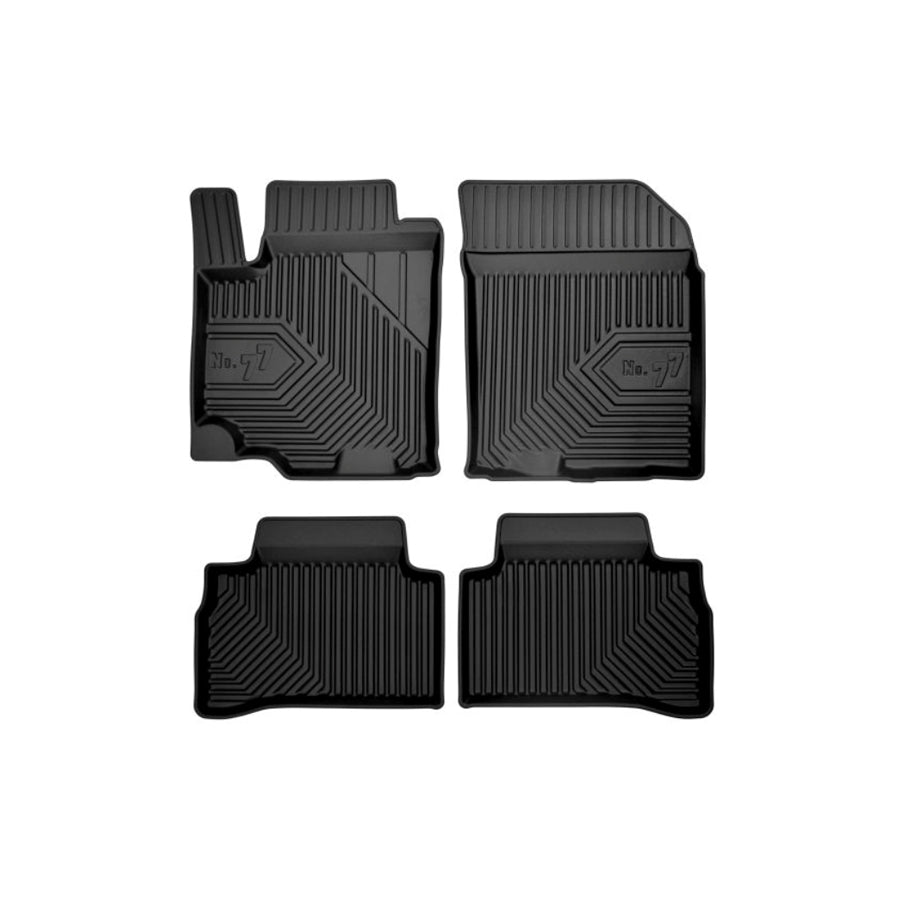 FROGUM Tailored 77407121 Floor mat set for SUZUKI Vitara IV Off-Road (LY) Elastomer, Front and Rear, Quantity: 4, Black, (LHD)